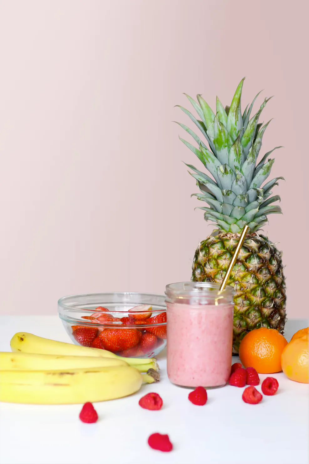Pineapple and fruit